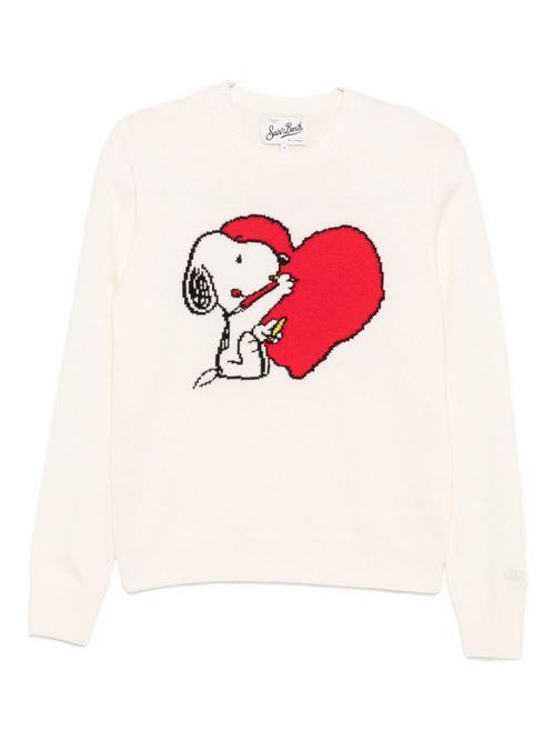 maglia donna girocollo Snoopy MC2 SAINT BARTH | NEWQUEEN04151I